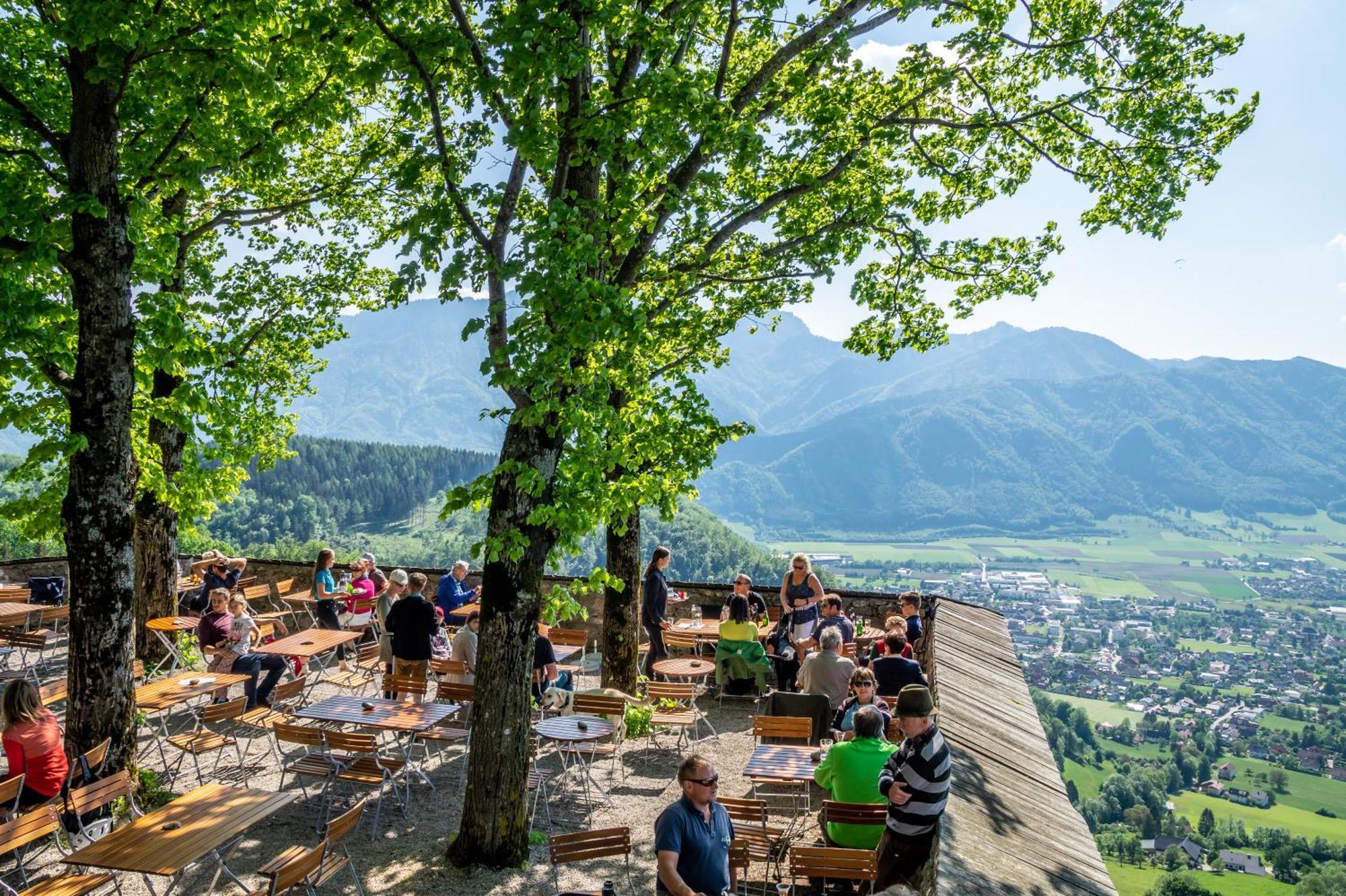 Burg Altpernstein Hotel Micheldorf in Oberösterreich Kültér fotó